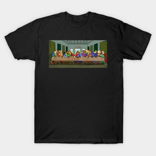 The Last Flipper - The Last Supper with Ducks T-Shirt